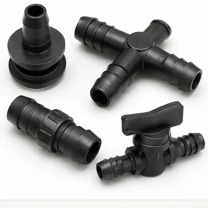 Detalhe de Kit de Expansão para Irrigação 16 mm