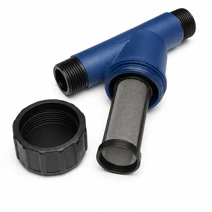 Detalhe de Filtro de Tela 120 Mesh para Irrigação