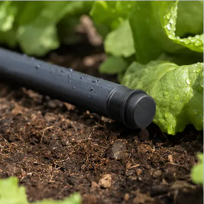 Final de Linha para Irrigação 16 mm instalado em um sistema de irrigação