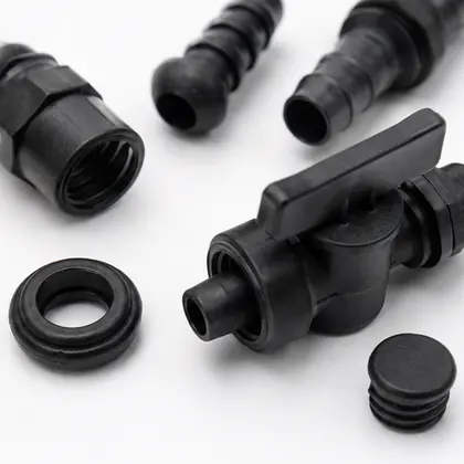 Detalhe de Kit de Instalação para Irrigação 16 mm
