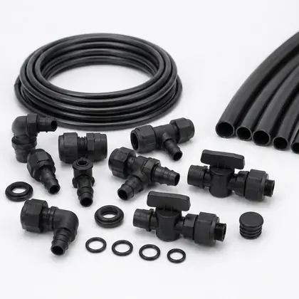 Kit de Instalação para Irrigação 16 mm visto de outro ângulo